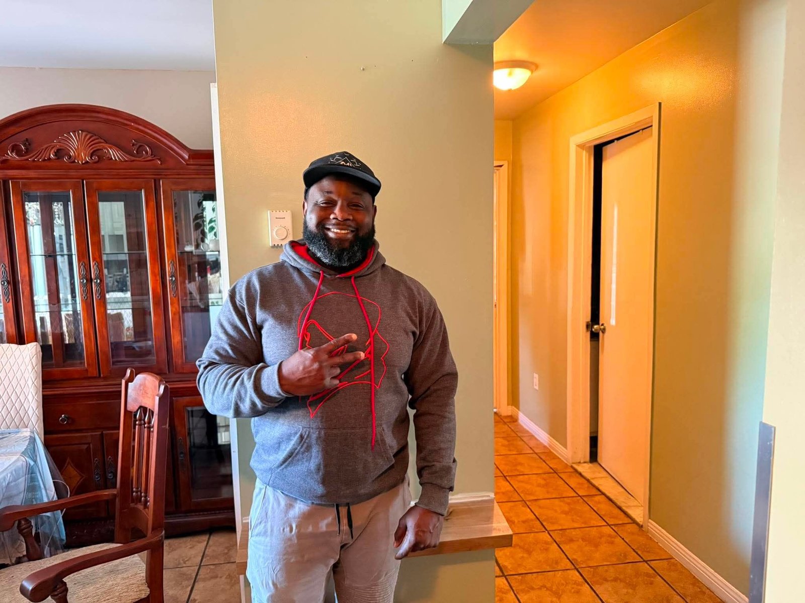 Effo-X community member wearing an Xcellence hoodie